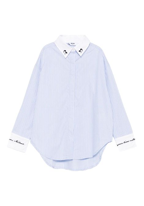 Camicia a righe MSGM KIDS | F5MSJGSI115050